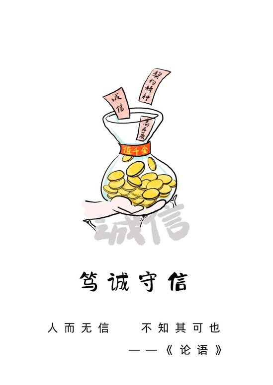 诚信正直,坦诚相待;信守承诺,有诺必践,不打折扣;宁愿丧失利益,也不丢失信誉;尊重事实,传递真实可靠信息。