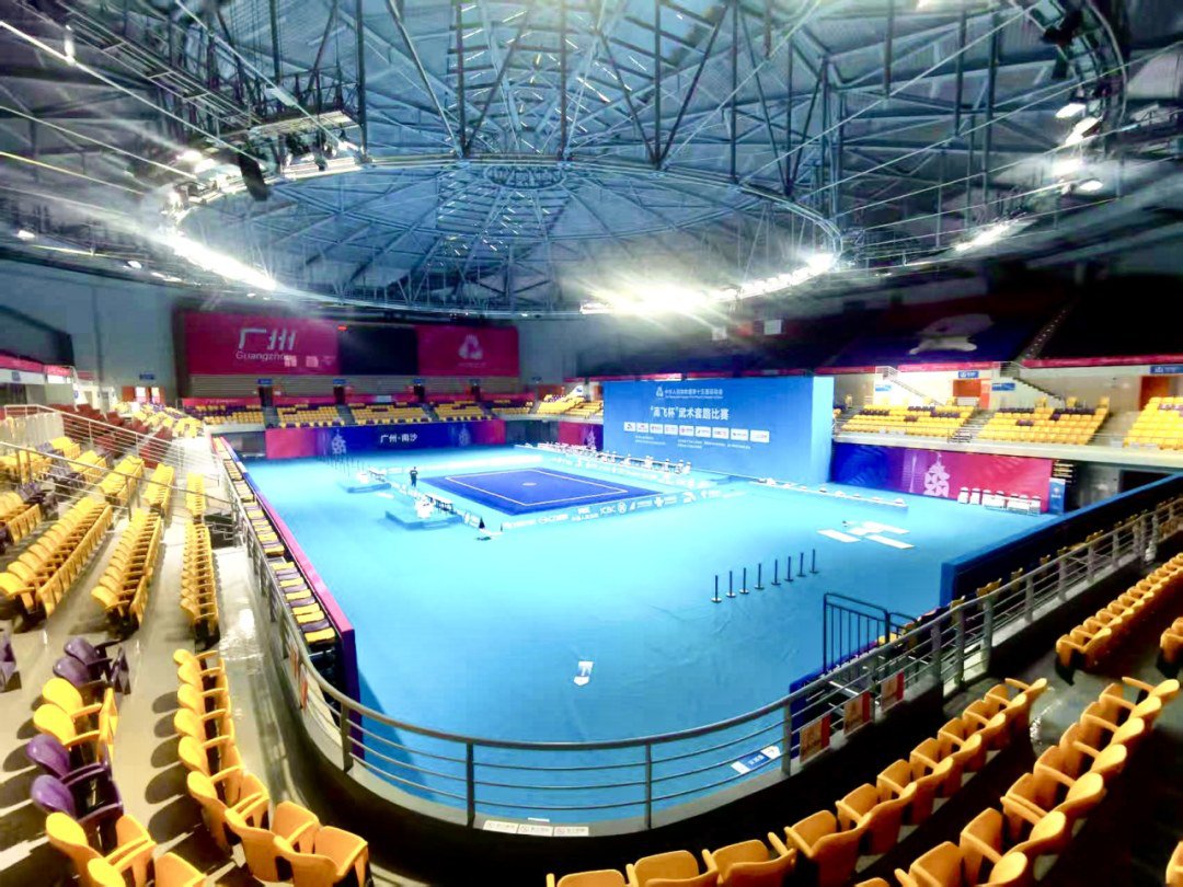 场馆看台区视角开阔